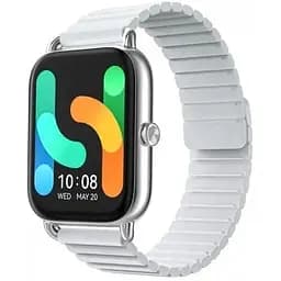 Розумний годинник Haylou RS4 Plus LS11 глобальний магнітний ремінець сріблястий