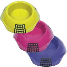 Миска пластикова MPS Luna L Wrubb. Mix Color 26 см 1 л  