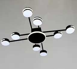 Стельова Led люстра Art 8673-8BK - мініатюра 2