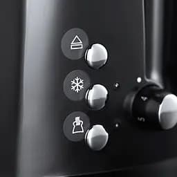Тостер Russell Hobbs Textures 850 Вт чорний (22601-56) - мініатюра 2