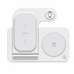 Бездротова зарядна станція WiWU WI-W020 3в1 15W для iPhone, Apple Watch та AirPods - мініатюра 2