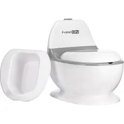 Детский горшок FreeOn со звуком смыва white