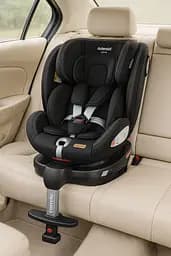 Автокрісло CARRELLO Asteroid+ CRL-15801 Onyx Black 0+1/2/3 ISOFIX з поворотом та опорною стійкою