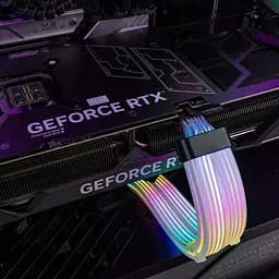 Кабель для ПК Qube RGB 12+4Pin to 2*8Pin VGA, Black - мініатюра 6