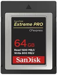 Карта памяти Sandisk 64GB CFexpress Card Type B Extreme PRO (SDCFE-064G-GN4NN)