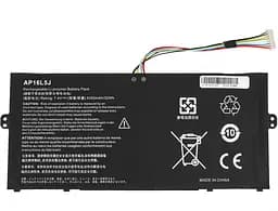 Акумулятор Acer AP16L5J (Swift SF514-52T) 7.4V 4350 mAh Black