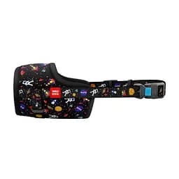 Намордник для собак Waudog Nylon рисунок NASA пластиковий фастекс розмір №3 О 25-34 см