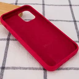 Чохол Silicone Case для Apple iPhone 15 Pro Rose Red AA [92772] - мініатюра 3