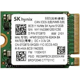 Накопичувач SSD SK hynix M.2 2230 512GB SK (HFM512GDGTNI) Б/В