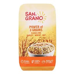 Суміш пластівців San Grano Сила 3 злаків 500 г (794195) - мініатюра 2