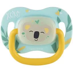 Силіконова симетрична пустушка Canpol babies Exotic Коала, бірюзовий з жовтим, 18+ міс. (34/922_koal)