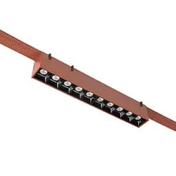 Трековий світильник LED Levistella 78010-BL02 ORG, 10W, 4000K, терракотовий, для текстильної трекової системи