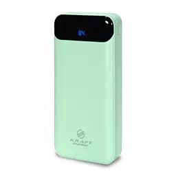 Повербанк 20000mAh Power Bank Kraft TPB-2020 Green 22.5W QC3.0 (43-00051) - мініатюра 2