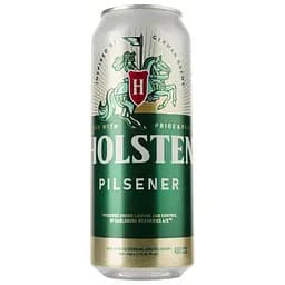 Уценка. Пиво Holsten Pilsener, светлое, 4,7%, ж/б, 0,48 л (909343)