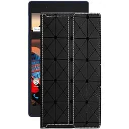 Чохол StatusCASE з екошкіри для планшету Lenovo Tab 3 7 TB3-710i Чорний ромб