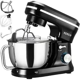 Тістоміс міксер планетарний KERCH FERRO Black 1700 Вт