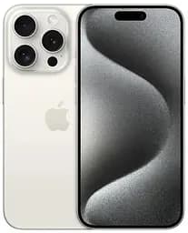 Мобільний телефон Apple iPhone 15 Pro 128Gb White Titanium (REF A) BREEZY (2AMTUW3)