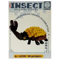Детский конструктор "Насекомые" A62138, 90 деталей