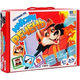 Настільна гра Strateg Майстри речень 30682 жетони 80 шт.