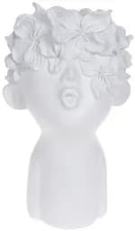 Декоративное кашпо Мальчик в Цветах полистоун BonaDi 18х16х27 см dec0008996