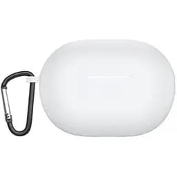 Чехол-накладка DK Silicone Candy Friendly с карабином для Huawei FreeBuds Pro 2 (white)