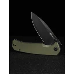 Ніж складаний Sencut Skarnax S24025-2 зелений G10, чорне лезо - мініатюра 10