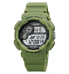 Чоловічий наручний годинник Skmei 1718 (Зелений)