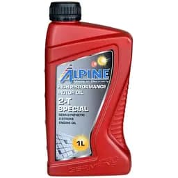 Масла моторные полусинтетические Alpine 2T Special API TC JASO FC ISO-L-EGD 1 л (23486)