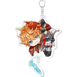 Брелок Genshin Impact Tartaglia акриловий 5 см