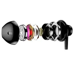 Бездротові навушники Baseus Enock H06 lateral in-ear Wire Earphone 3.5 mini-jack чорні (NGH06-01) - мініатюра 4