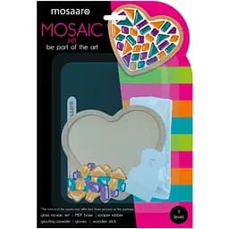 Стеклянная мозаика Mosaaro Сердце (MA1007)