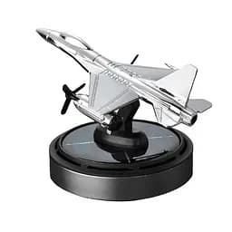 Ароматизатор для автомобіля Винищувач B2 f16 на сонячній батареї Сріблястий