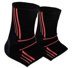 Бандажи на голеностоп Power System PS-6022 Ankle Support Evo Black/Orange M (пара) (PS_6022_M_Black/Orange)