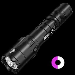 Тактический ручной фонарь Nitecore P20UV v2 с белым и ультрафиолетовым светом