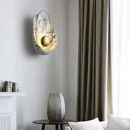 Настінний світильник MJ-Light SHELL 3000K WH 10018 - мініатюра 3