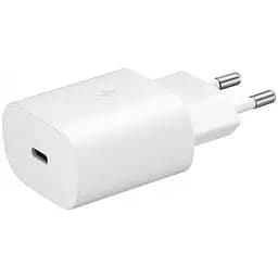 Зарядное устройство Samsung 25W PD3.0 + Type-C White (EP-TA800NWEGRU)
