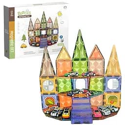 Конструктор магнитный Машинки DIY Magnetic Building Blocks на 62 детали (СН1192)