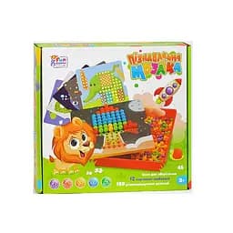 Мозаїка 24749 4FUN Game Club, 180 елементів, 12 картинок-шаблонів, у коробці (6945717411524)