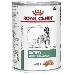 Консервований корм для дорослих собак Royal Canin Satiety Weight Management при надмірній вазі 410 г
