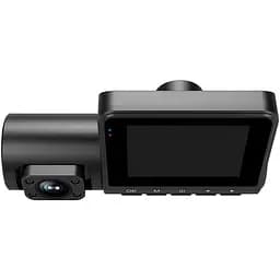 Автомобільний відеореєстратор Podofo 3 камери W8109 Black (18695) - мініатюра 2