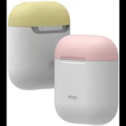 Чохол Elago Duo Case White/Pink/Yellow для Airpods різноколірний (EAPDO-WH-PKYE) - мініатюра 3