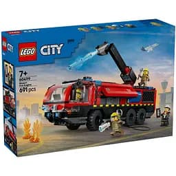 Конструктор LEGO City Пожарный грузовик в аэропорту 691 деталь (60499)