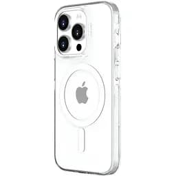 Чохол Vokamo для iPhone 15 захисний з магнітним кільцем прозорий глянсовий - мініатюра 2