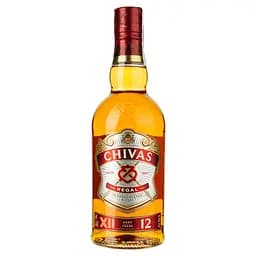 Набір Віскі Chivas Regal 12 years old, 40%, 0,7 л + 2 келихи (661245) - мініатюра 2