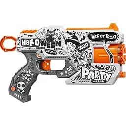 Игрушечный детский пистолет мех. с барабаном и мягким. патронами (12 шт.) (Вечерка Призраков) (28 х 17,4см)