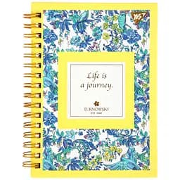 Блокнот Yes Turnowsky Flowers А6, 64 аркуші, в лінійку (152029)