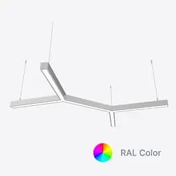 Світлодіодний світильник X-LED 100ВТ Star ral (870*740*43) LSNS-100c