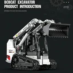 Конструктор Reobrix Mechanical Міні-навантажувач з пультом (22004) [160327] - мініатюра 13