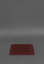 Килимок для мишки з натуральної шкіри 1.0 бордовий Crazy Horse