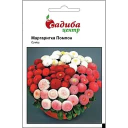 Насіння квітів Садиба Центр Стокротка Помпон суміш 0.05 г (000006797)